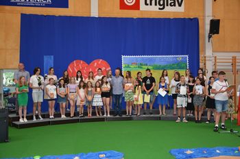 Zadnji šolski dan in podelitev nagrad najuspešnejšim učencem