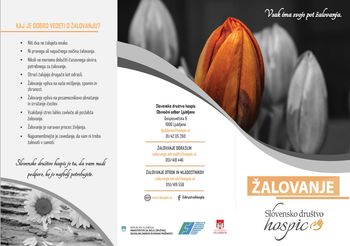 Predstavitev programa Žalovanje odraslih, otrok in mladostnikov