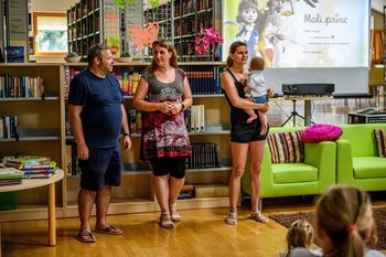 Kinopredstava Mali princ v Občinski knjižnici Prebold