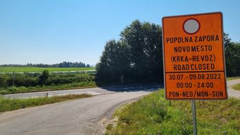 Do 9. avgusta popolna zapora Levičnikove ceste, zaprt tudi Ločenski most Do 9. avgusta popolna zapora Levičnikove ceste, zaprt tudi Ločenski most