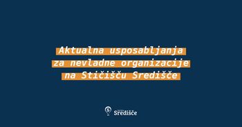 Aktualna usposabljanja na Stičišču Središče