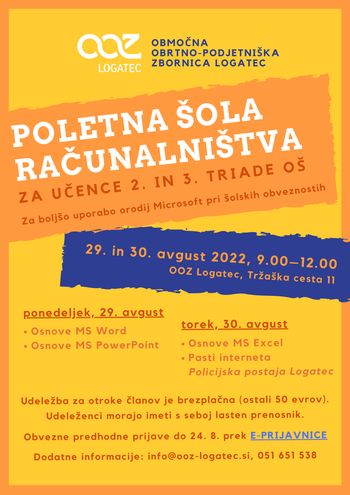 Poletna šola računalništva za mlade