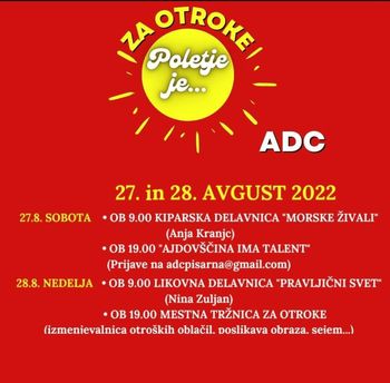 POLETJE JE....ZA OTROKE (3.sklop)