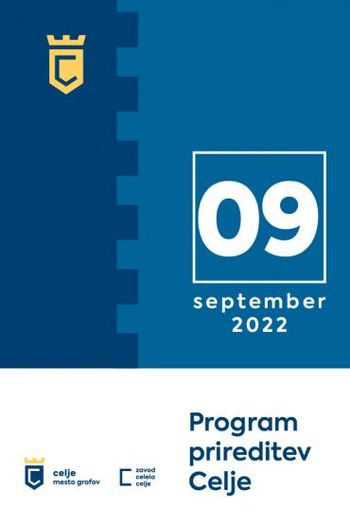 Program prireditev - september Program prireditev - september