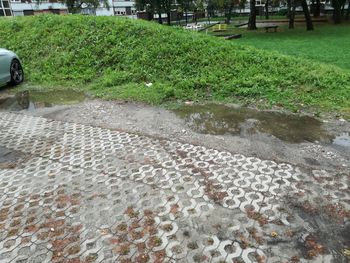 Začetek del za širitev parkirišča v MČ Savinja Začetek del za širitev parkirišča v MČ Savinja