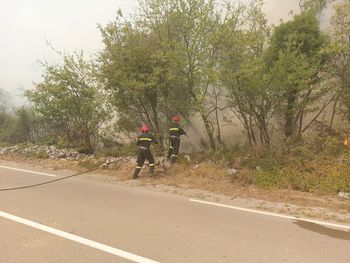 Gasilci PGD Žiri so se na Kras odpravili kar štirikrat
