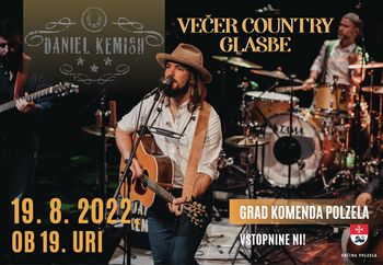 Večer kantri glasbe: Daniel Kemish