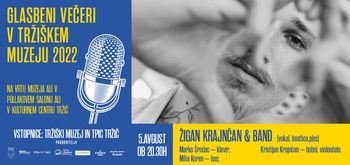 Žigan Krajnčan bo gost Glasbenega večera v Tržiškem muzeju