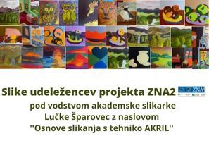 POVABILO NA RAZSTAVO UDELEŽENCEV TEČAJA SLIKANJA LJUDSKE UNIVERZE TRŽIČ