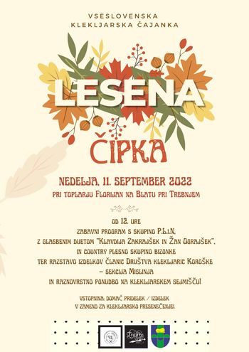 Lesena Čipka - vseslovenska klekljarska čajanka