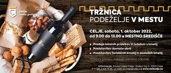 Prijave za sodelovanje "PODEŽELJE V MESTU" v soboto, 1.10.2022