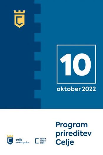 Mesečnik prireditev za oktober 2022 Mesečnik prireditev za oktober 2022