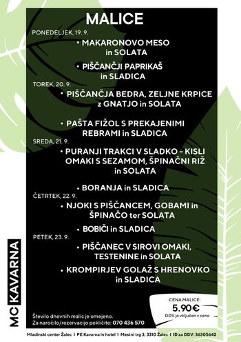 Na MALICO v MC KAVARNO 