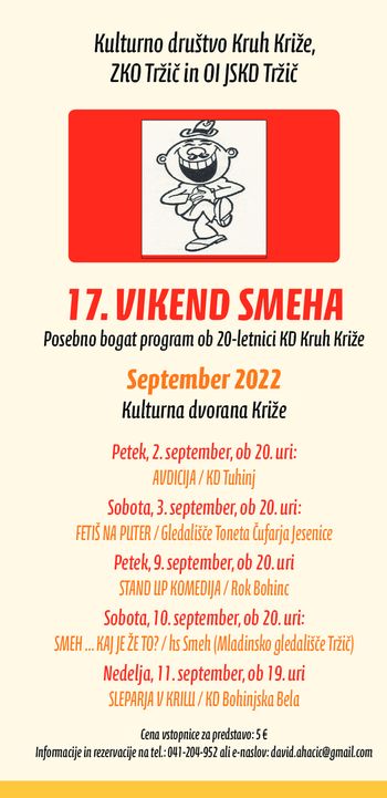 17. Vikend smeha
