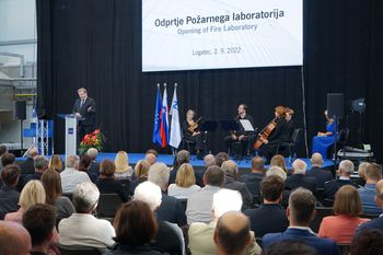 V Logatcu odprli največji požarni             laboratorij v tem delu Evrope