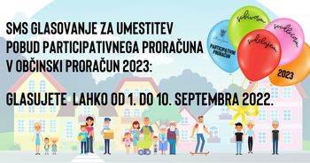 Participativni proračun 2023: Glasujte za svoj izbran projekt