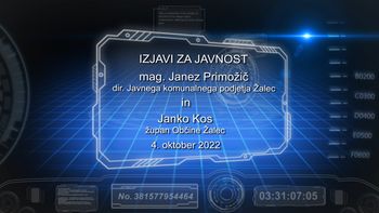 Izjava za javnost - motnje z oskrbo s pitno vodo
