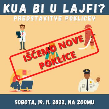 Predstavi svoj poklic mladim!