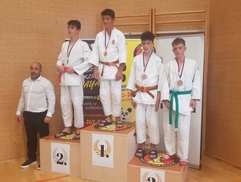 Judo sekcija Partizan Jesenice na 7. mednarodnem pokalu Komende v Judu