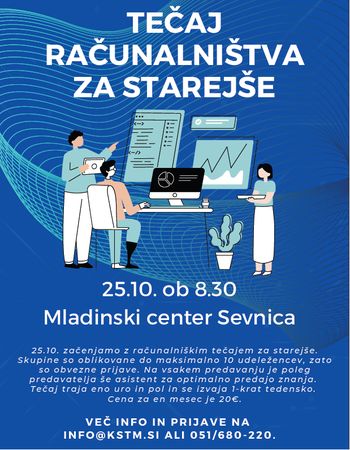 Tečaj računalništva za starejše
