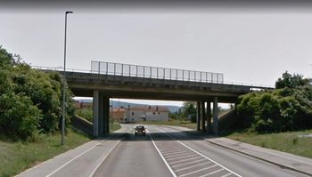 Obvestilo o zapori na Ulici 9. septembra