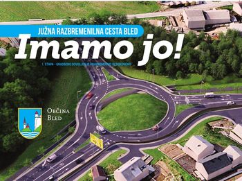 Gradbeno dovoljenje za prvo fazo blejske obvoznice pravnomočno