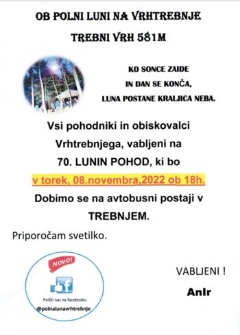 70. Lunin pohod na Vrhtrebnje