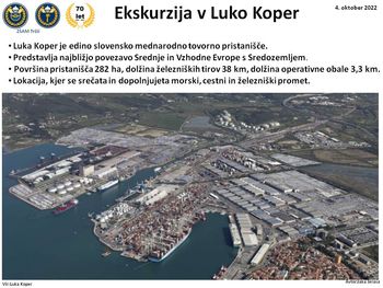 Ekskurzija v Luko Koper