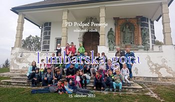 Mladi planinci na Limbarski gori 15.10.2022