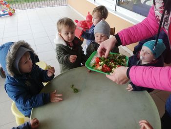 DNEVI SADJA IN ZELENJAVE V VRTCU