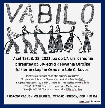 Praznovanje 50-letnice OFS OŠ Cirkovce
