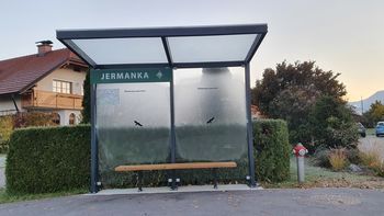 Popolna zapora Partizanske ceste in začasna ukinitev avtobusnega postajališča Gmajna Popolna zapora Partizanske ceste in začasna ukinitev avtobusnega postajališča Gmajna
