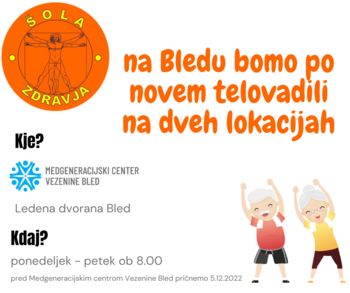 Nova lokacija Šole zdravja