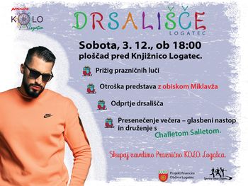 Odprtje drsališča ter prižig prazničnih luči v Logatcu