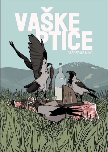 Predstavitev stripa Vaške ptice Gašperja Krajnca