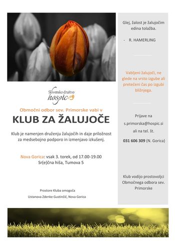 Klub za žalujoče