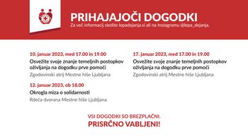 RAZSTAVA IN SPREMLJEVALNI DOGODKI »LJUBLJANA, MESTO SOLIDARNOSTI«