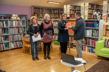 Predstavitev Združenja multiple skleroze Slovenije v Občinski knjižnici Prebold