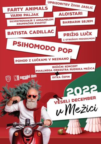 Dobrodošli na 14. Veselem decembru v Mežici