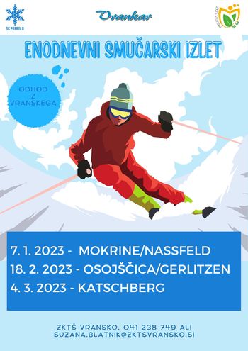 ENODNEVNO SMUČANJE V AVSTRIJI 2023