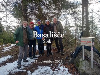 Pohod PD na Basališče 27.11.2022
