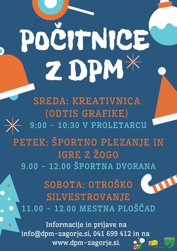 Novoletne počitnice z DPM Zagorje