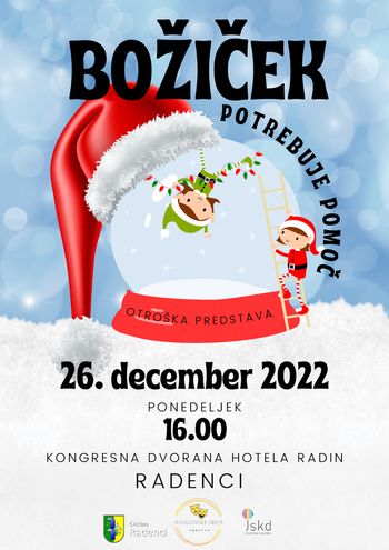 OTROŠKA PREDSTAVA BOŽIČEK POTREBUJE POMOČ