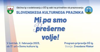 Prireditev ob kulturnem prazniku