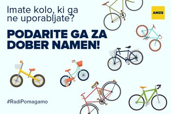 Dobrodelna pobuda Kolesa za vse! se nadaljuje...