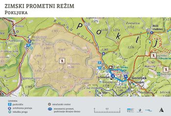 Zimski prometni režim na Pokljuki