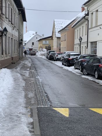 Obvestilo o zapori Cankarjeve ceste v Logatcu zaradi odvoza snega