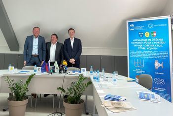 Prvi velik mejnik pri projektu »Odvajanje in čiščenje odpadnih voda v porečju Savinje – Občina Celje, Štore, Vojnik« Prvi velik mejnik pri projektu »Odvajanje in čiščenje odpadnih voda v porečju Savinje – Občina Celje, Štore, Vojnik«