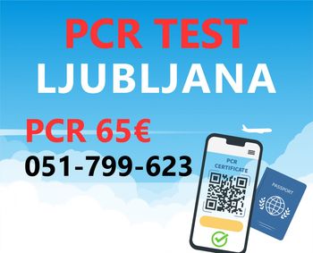 PCR Test - potovanje v tujino