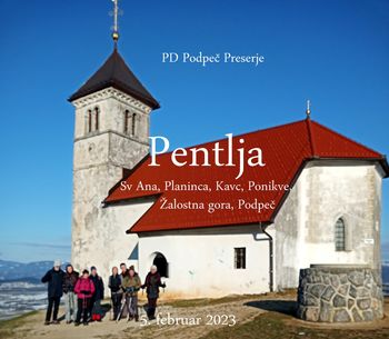 Planinski pohod po Pentlji 5.2.2023 – 2. del